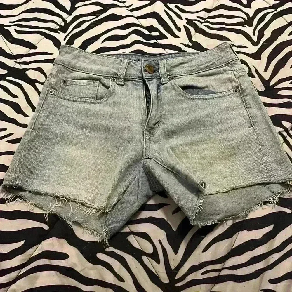 Light Denim Shorts